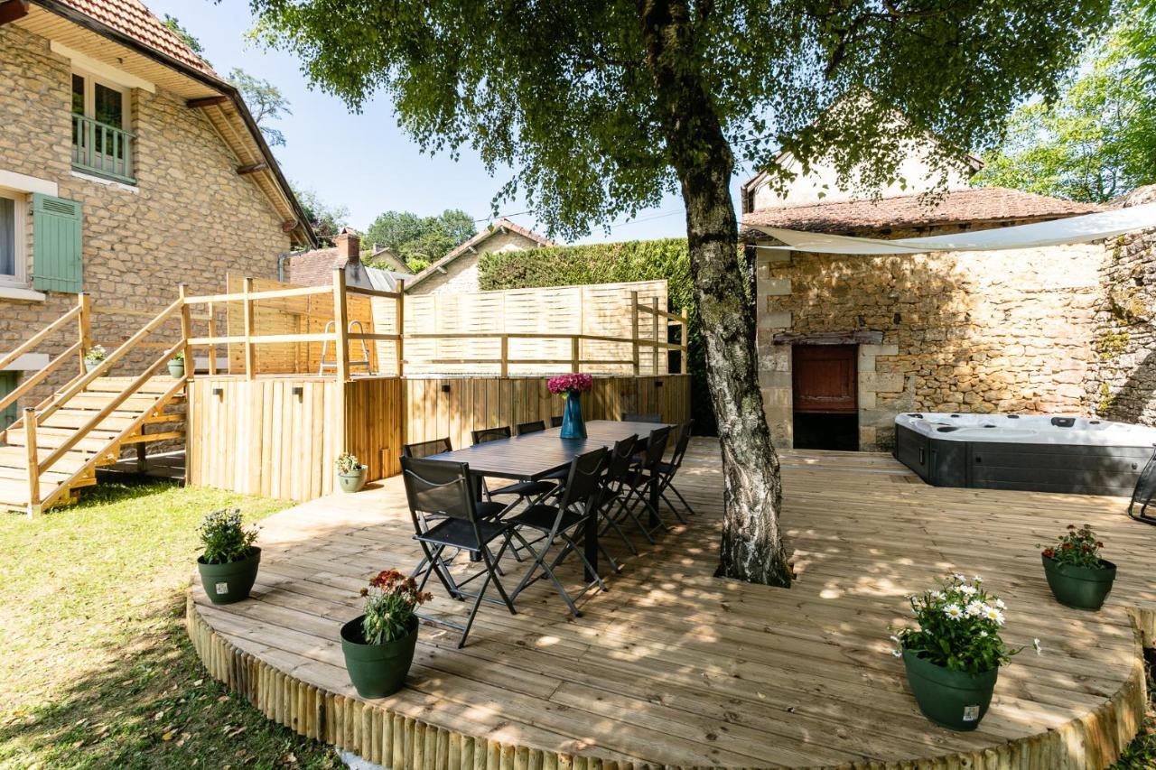 Wonderful House In Sarlat Center With Heated Pool & Jaccuziヴィラ エクステリア 写真