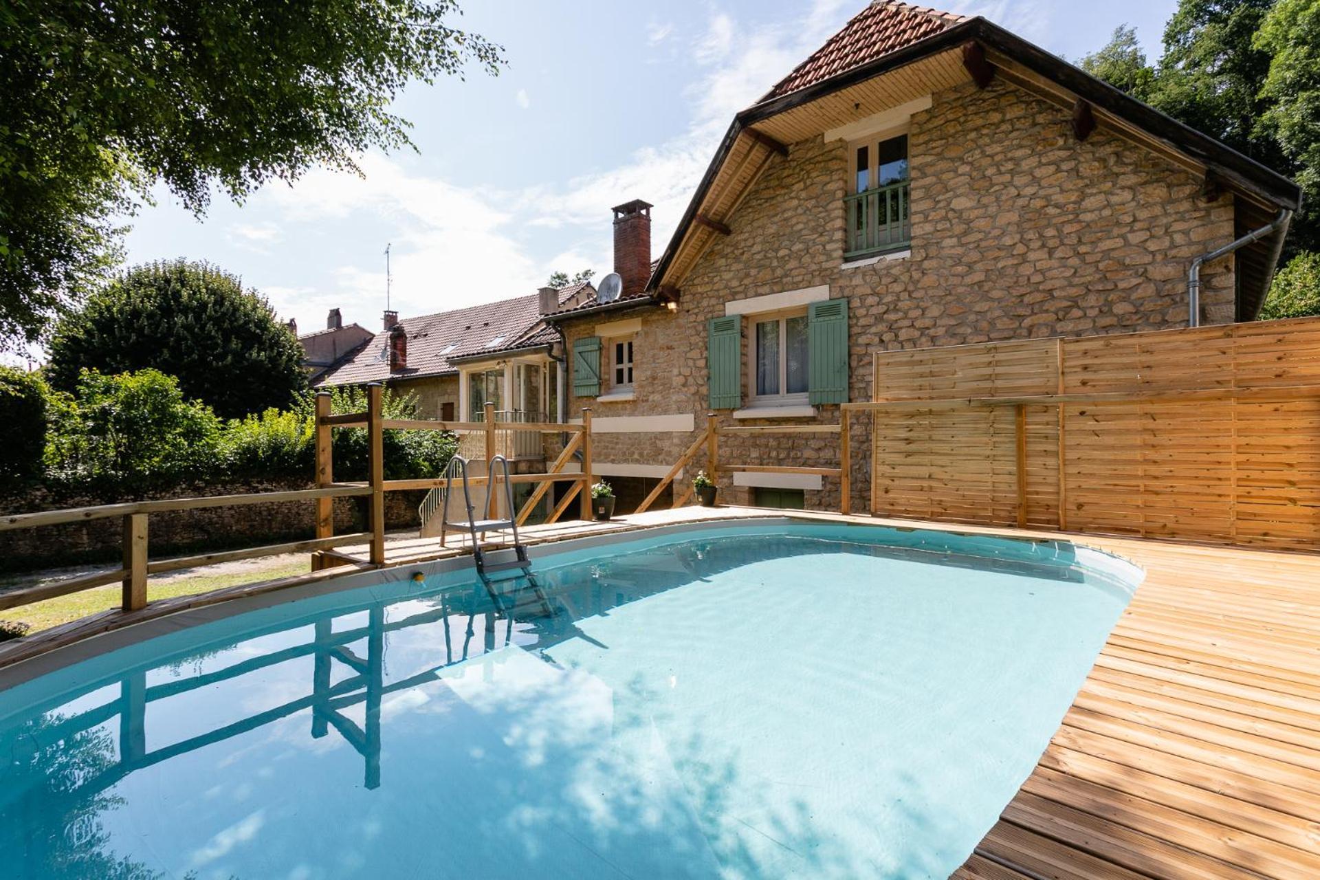 Wonderful House In Sarlat Center With Heated Pool & Jaccuziヴィラ エクステリア 写真